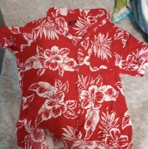 Red Hawaiian Shirt